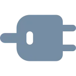 Plug SVG Icon